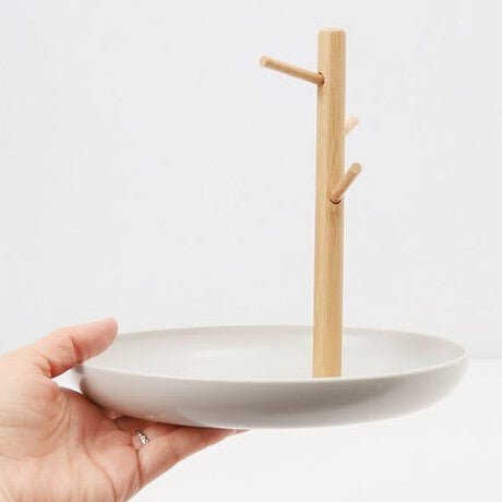 Rangement Clé - BranchRoundTray™ - Blanc - Petit Rangement